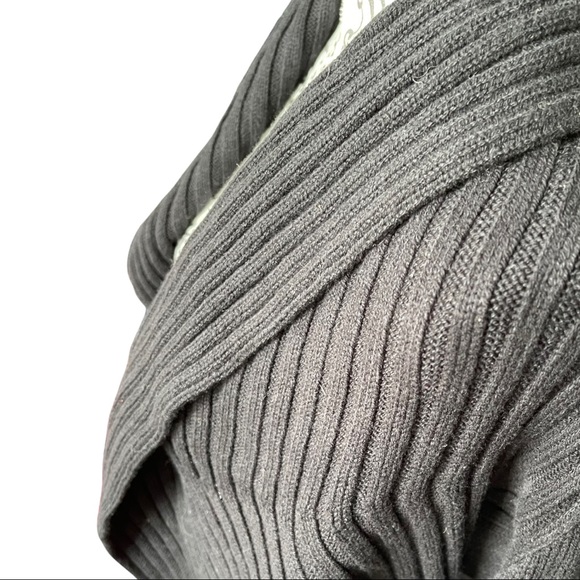 Alfani - Black cowl neck sweater, thick and warm, size L - Picture 6 of 12